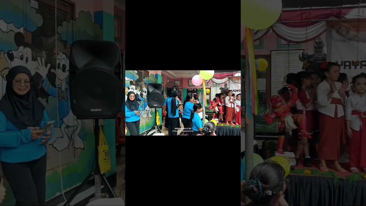 Lucunya liat hana sama yuri tampil di depan pas acara ulang tahun yayasan PUTRA IKA SANTHI