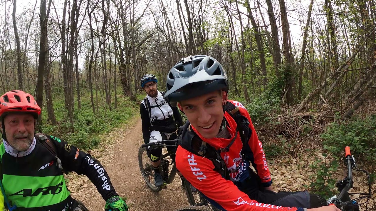 Montello Trail and jumping lines