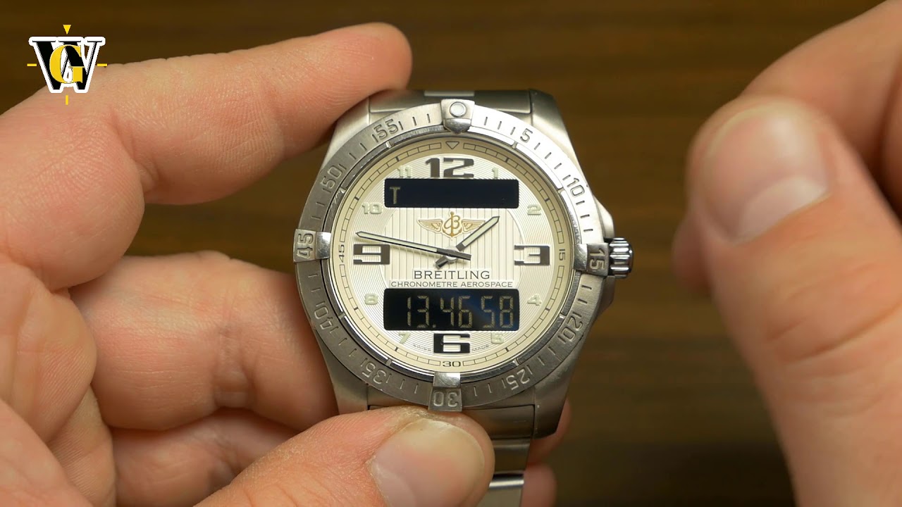 Breitling Aerospace B79 Caliber - Tutorial on How to setup and use all the functions