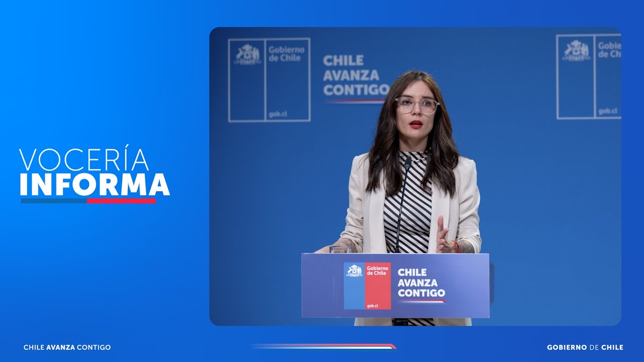 Vocer&iacute;a de Gobierno ministra Camila Vallejo - Lunes 24 de noviembre de 2025