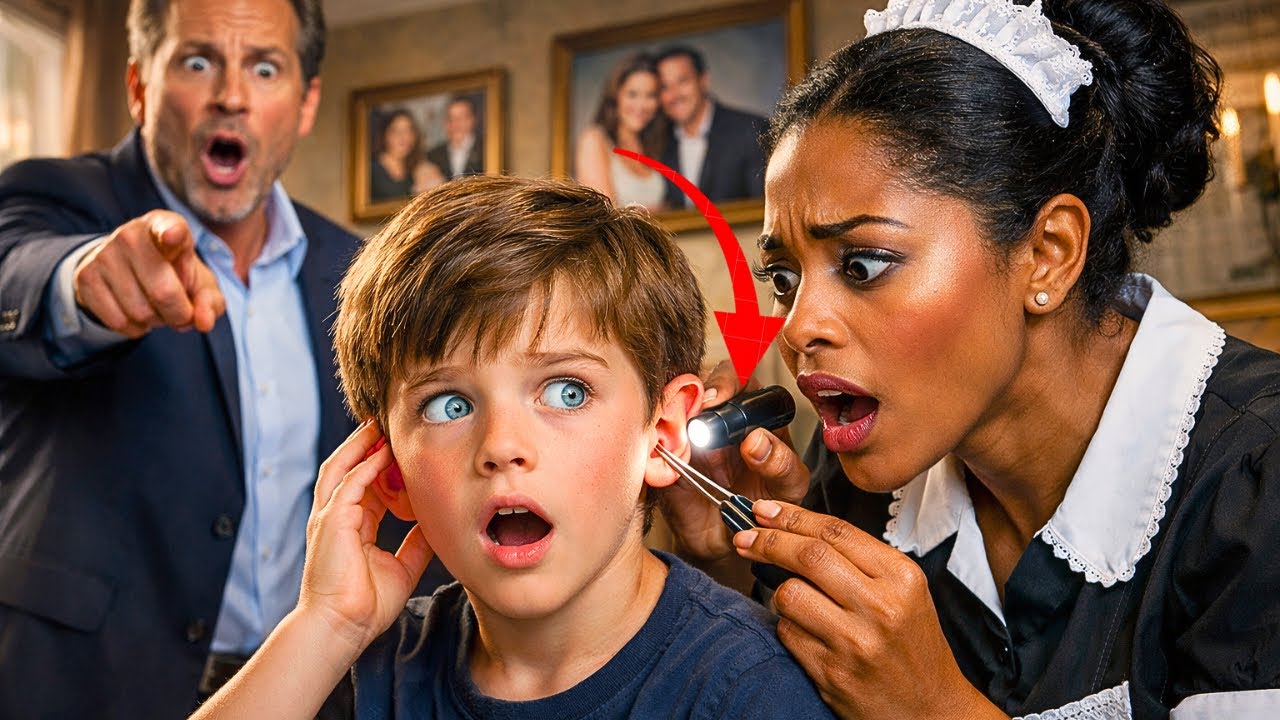 The Billionaire Only Heir Was Born Deaf..Until One Day He Saw Something Shocking About His New Maid.