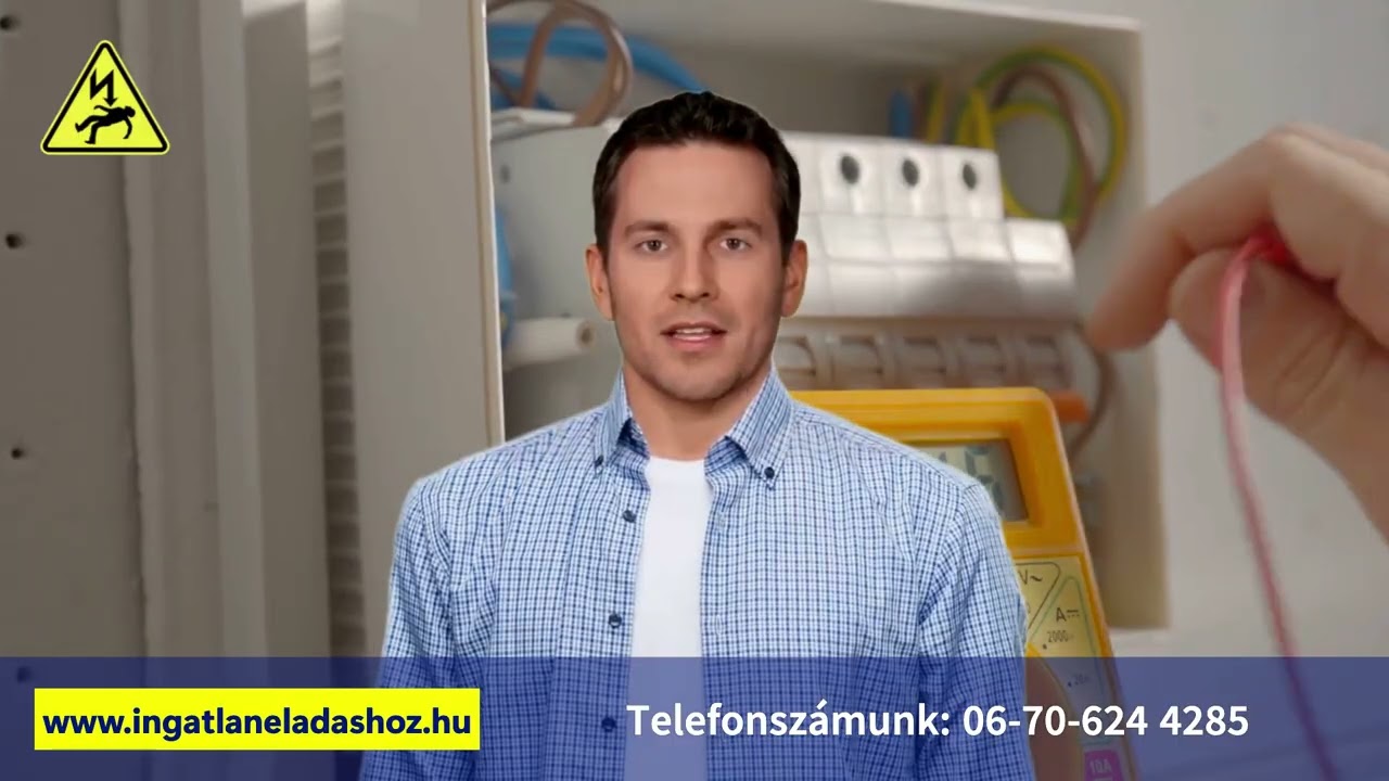 Villamos biztonsági felülvizsgálat ingatlan eladásához