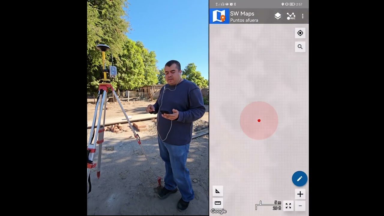 Tutorial #3 Establecer un punto GPS RTK mediante Ntrip via Bluetooth con SWMaps