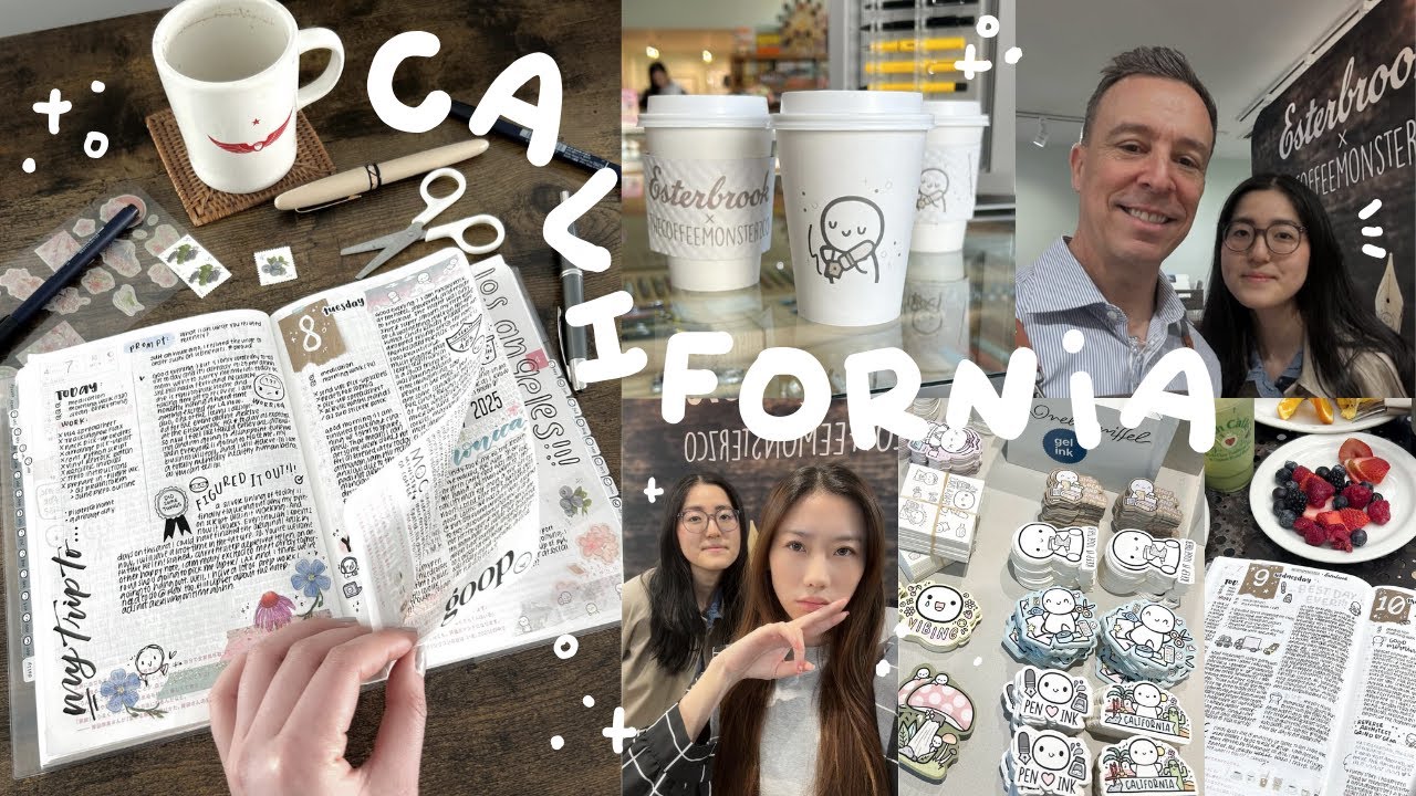 LA Journaling Vlog | My Esterbrook Collaboration Launch