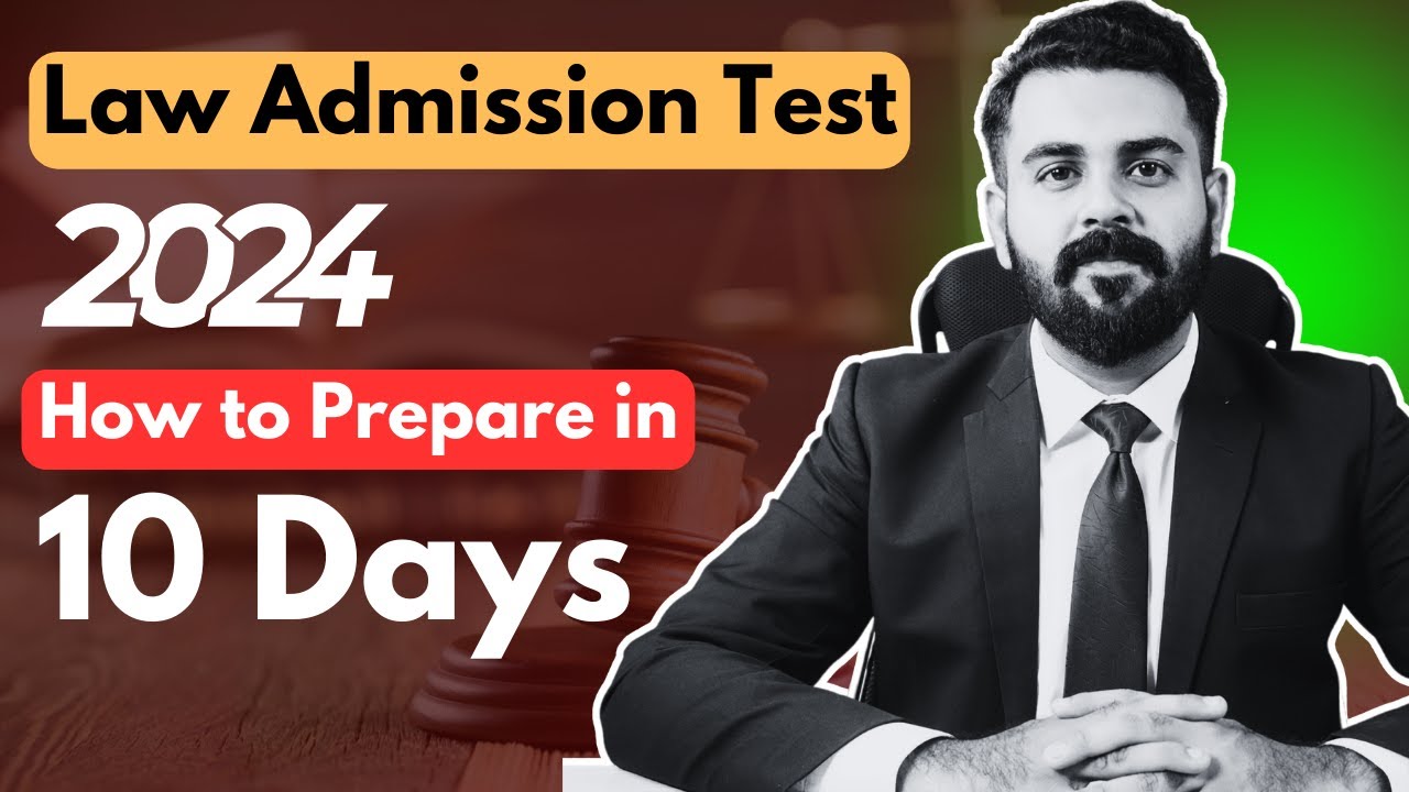 How to prepare LAT 2024 in 10 Days | The Law Channel