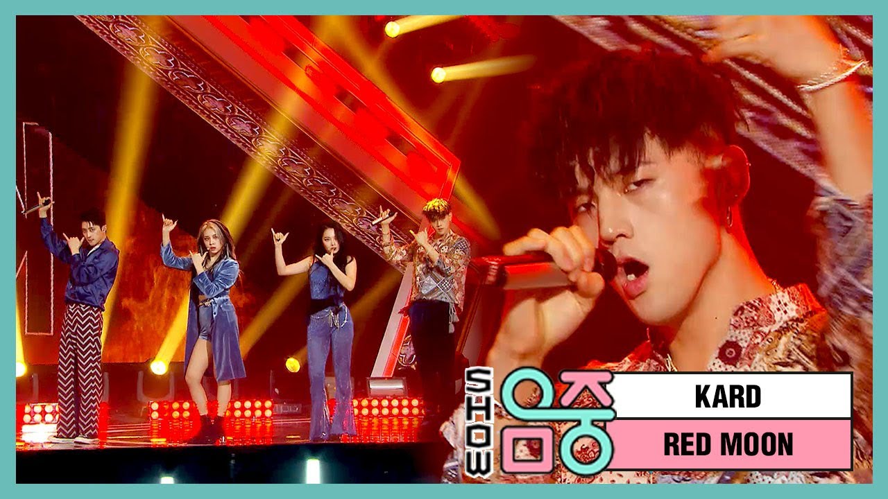 [쇼! 음악중심] 카드 -Red Moon (Kard -Red Moon)