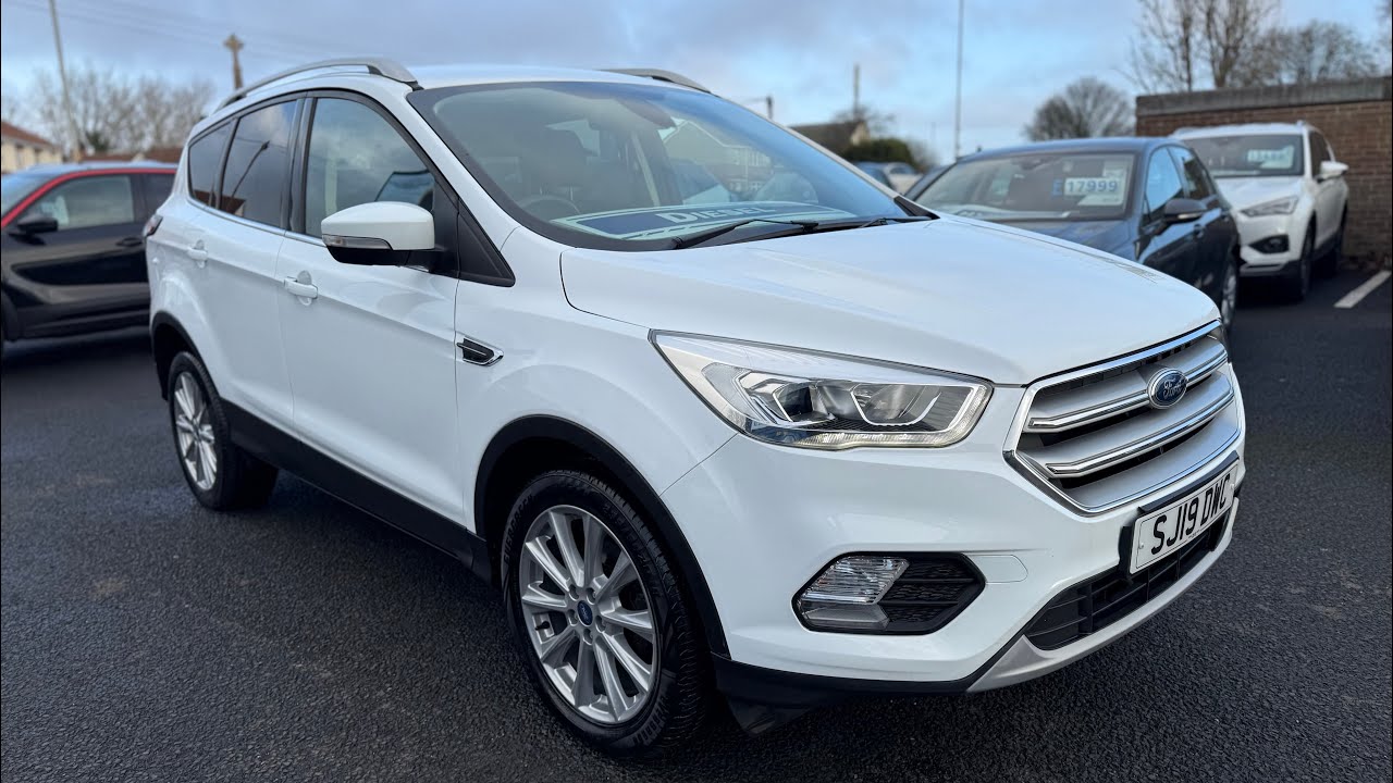 2019 19 Ford Kuga TDCi EcoBlue Titanium Edition SUV 1.5 Manual DieselSJ19DWC 2019 (19)