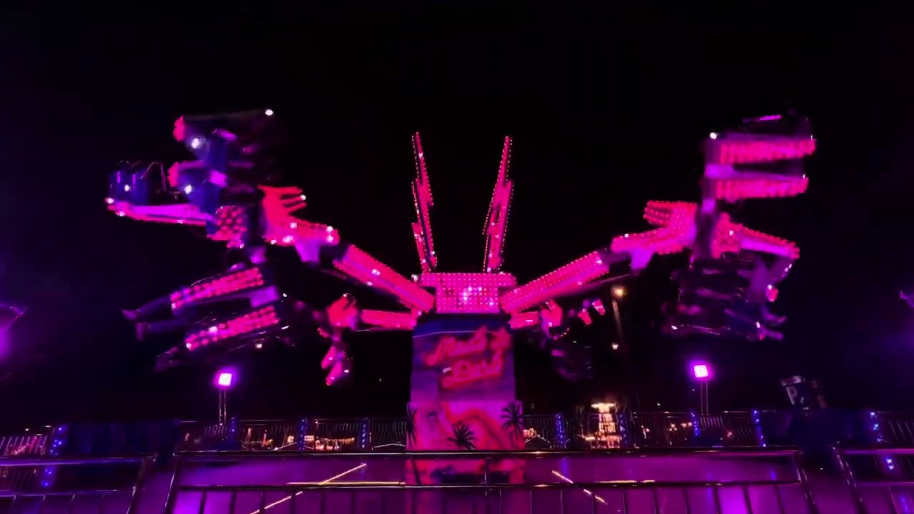 TECHNO POWER (OFF RIDE) /NUIT/ - FÊTE FORAINE DE NOËL NARBONNE 2024/2025