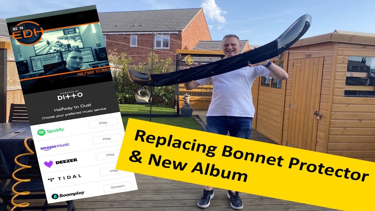 Replacing VW T6 Bonnet Protector And Quick Channel Update