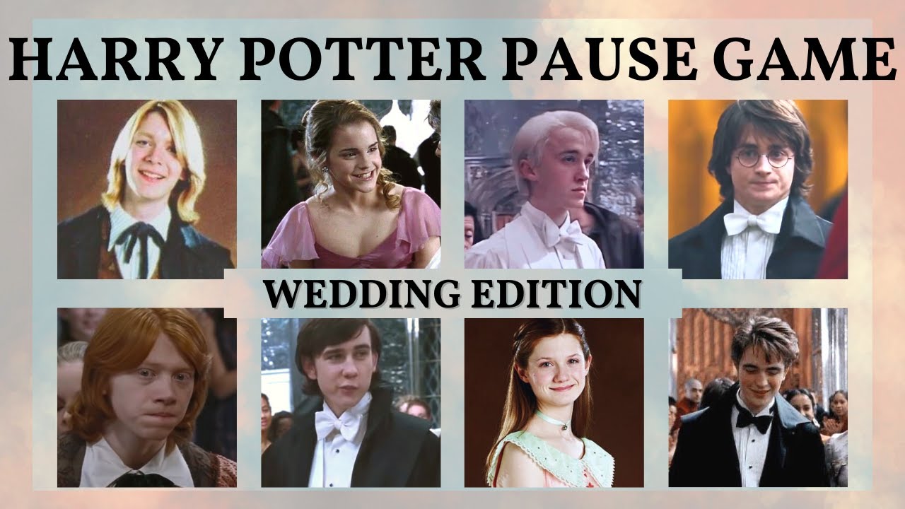 YOUR WEDDING EDITION | HARRY POTTER PAUSE GAME