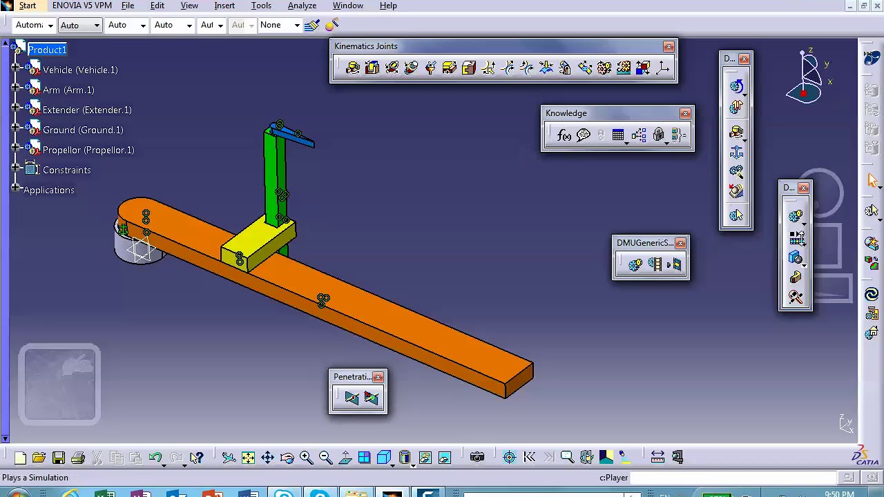 Mechanism Design, Tips Tricks Simulation Animation, Catia v5,  Nader G Zamani