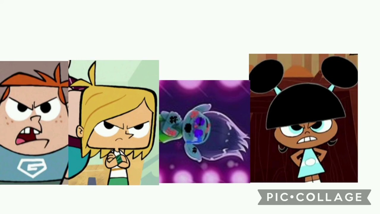 Tommy Turnbull Gus Turner And Lola Mbola From Robotboy beats up Branch Troll Fanboy2009