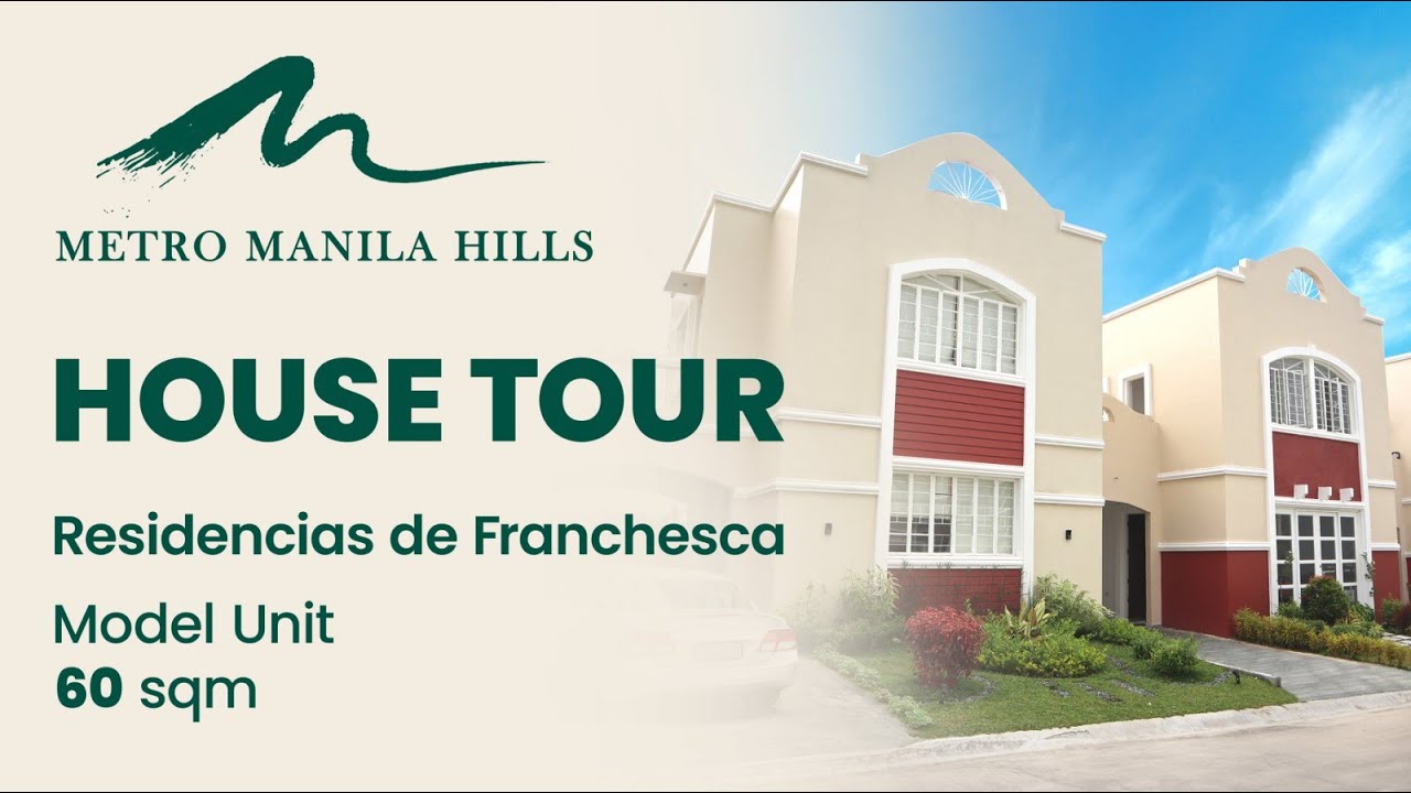 Metro Manila Hills House Tour (60 sqm model unit)