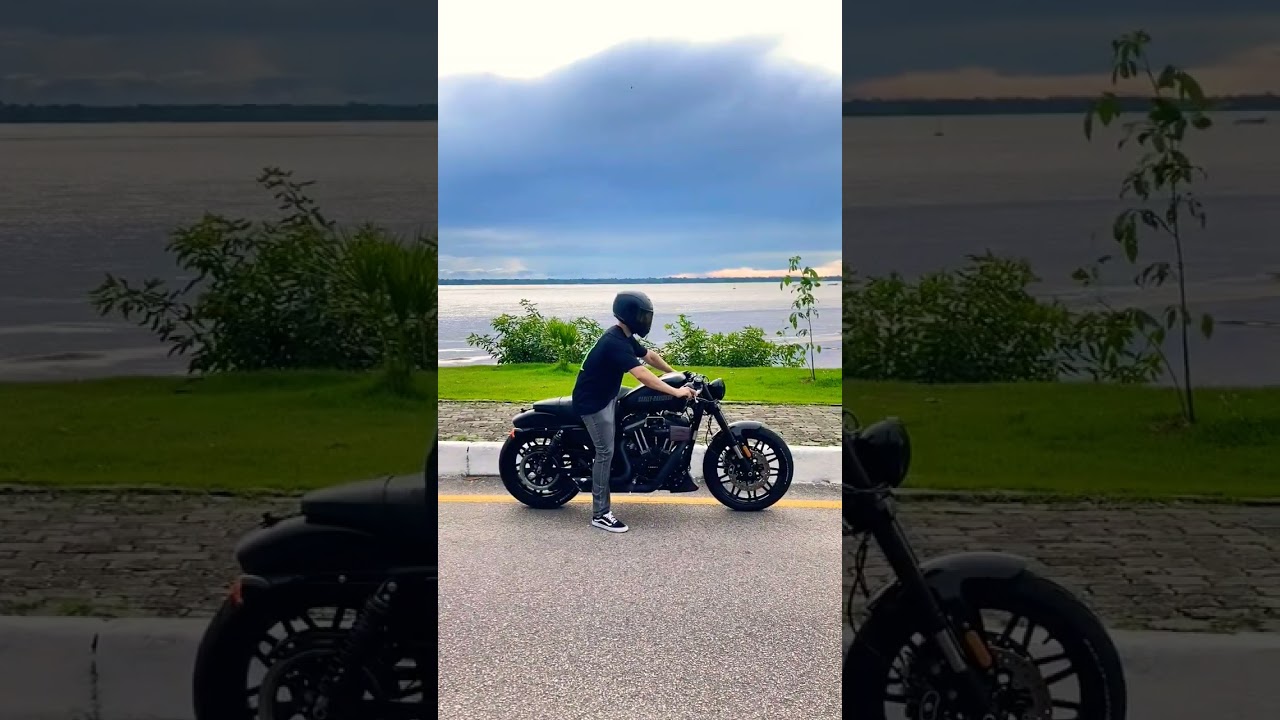 mais1km | Harley Davidson | Moto Custom | Cafe Racer | 48 | Roadster | Worg Grow | Amazon | Bel&eacute;m