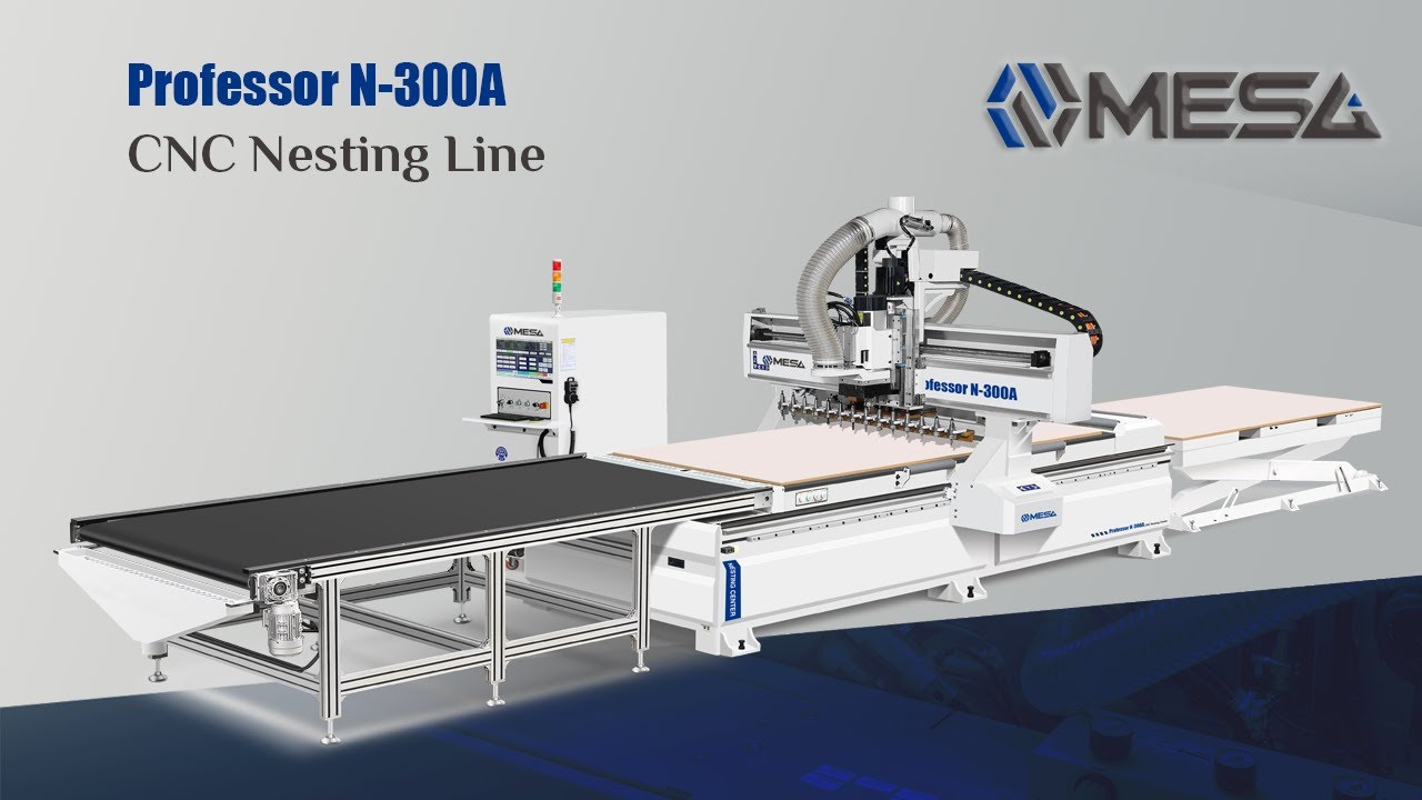 Professor TN-2409L-Line1 CNC nesting line