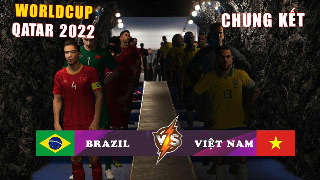 PES2020 | FIFA WORLDCUP QATAR 2022| Chung kết | BRAZIL vs VIETNAM - Giấc mơ Bóng Đá VIỆT NAM
