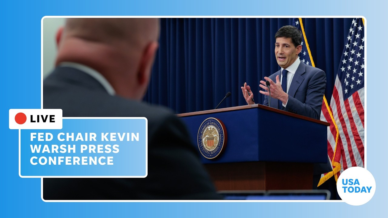 Live: Fed Chair Kevin Warsh press conference after Federal Reserve meeting holds interest rates