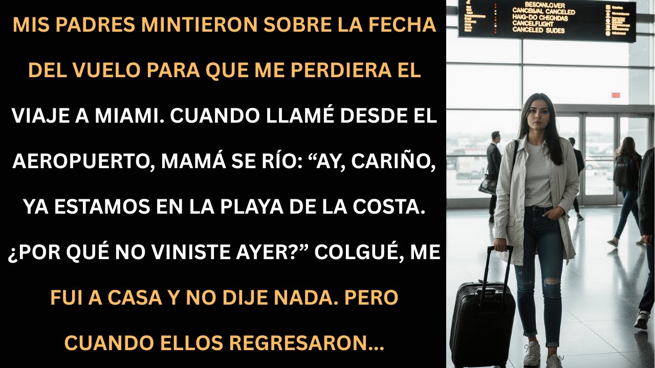 Me Engañaron con el Vuelo y Me Dejaron en el Aeropuerto — Lo Que Pasó Después Te Sorprenderá.