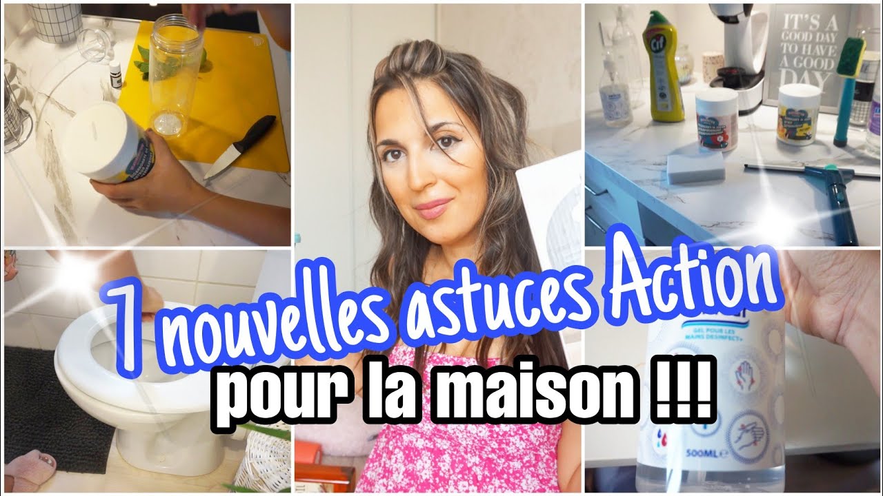 ASTUCES 100% ACTION POUR LA MAISON !!!