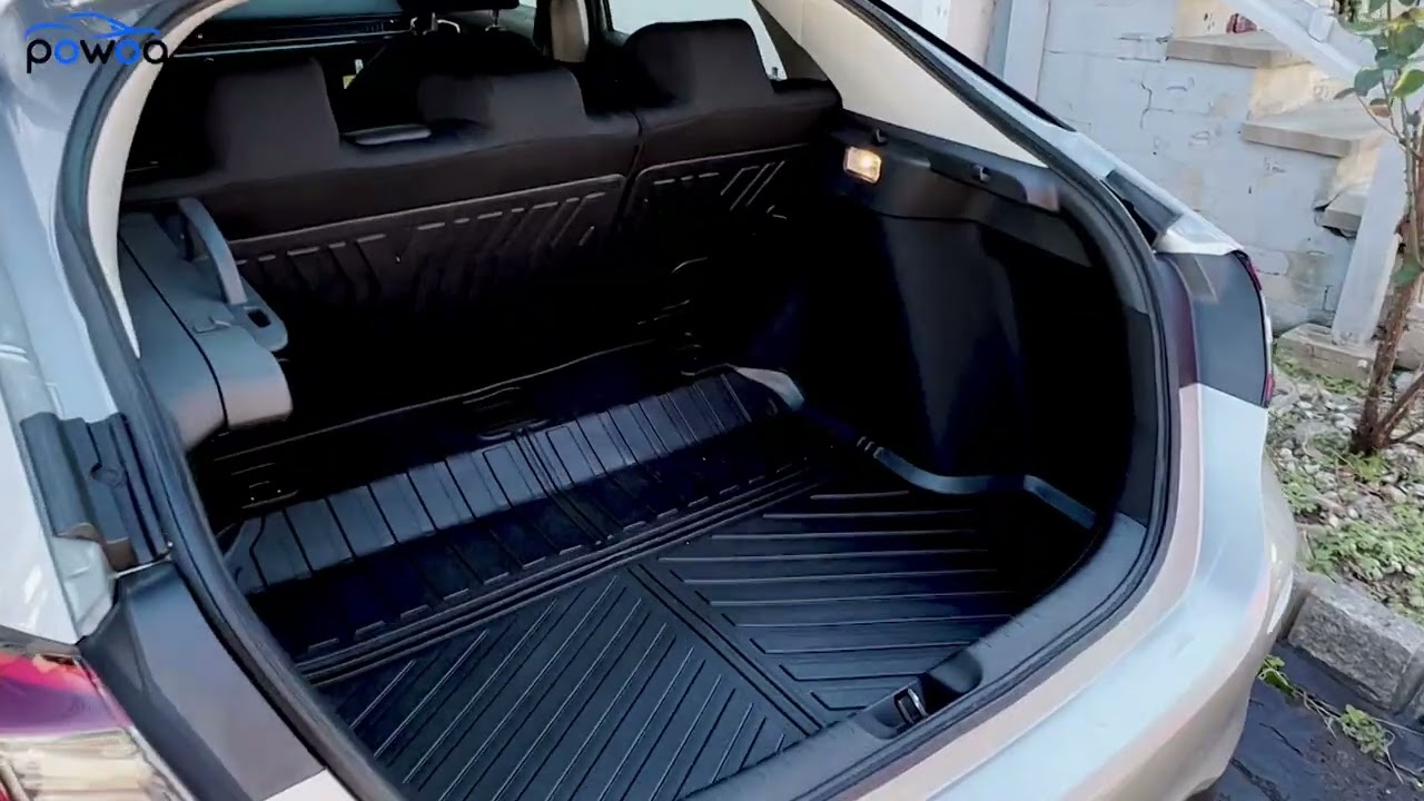 powoq Fit 2022 2023 Honda Civic Hatchback Cargo Mat Rear Backrest Mat Show