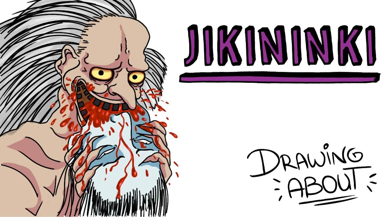 JIKININKI LA LEYENDA JAPONESA DEL DEVORADOR DE CADÁVERES | Draw My Life
