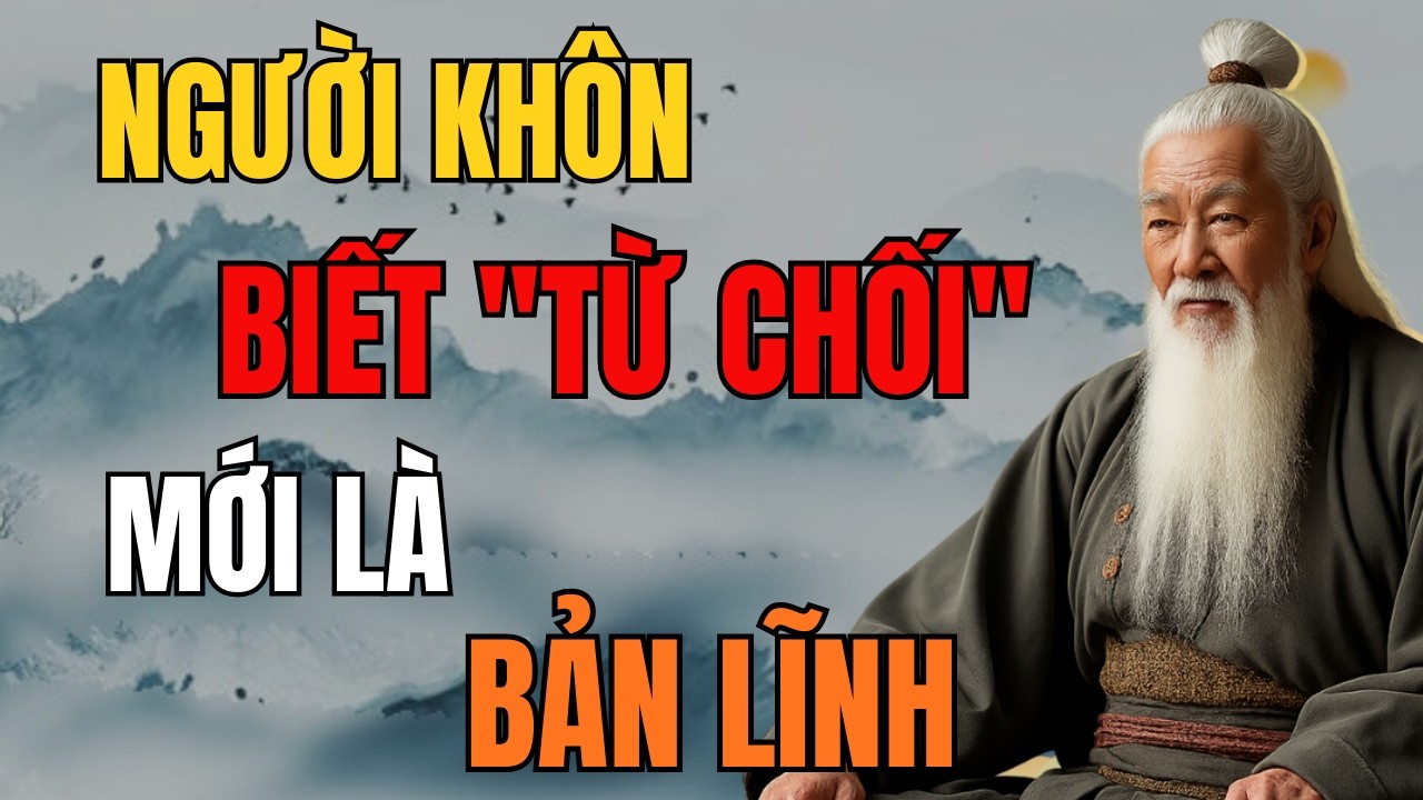 CỔ NHÂN DẠY Từ Chối Đúng Lúc Là Đại Trí Tuệ, Tránh Được Bao Phiền Não | Tinh Hoa Cổ Nhân