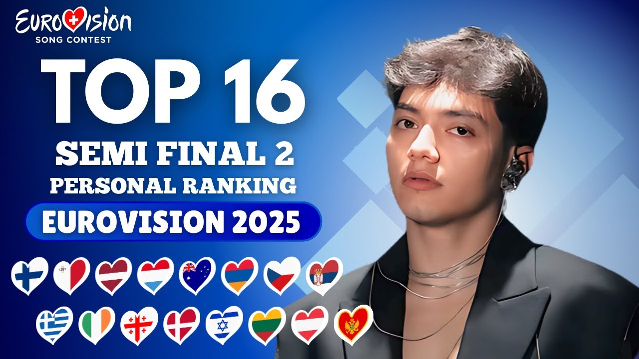 EUROVISION 2025: SEMI FINAL 2 | MY TOP 15 | (EARLY RANKING)