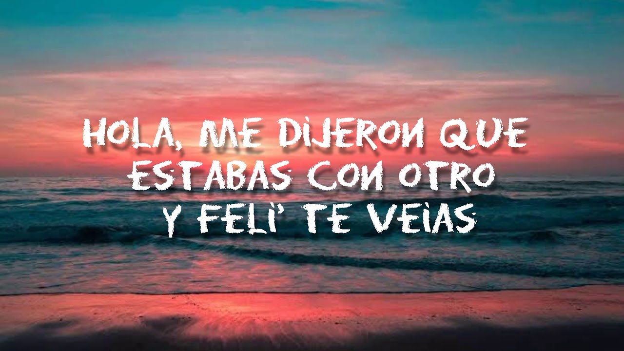 Luck Ra - TE MENTIRIA//Letra
