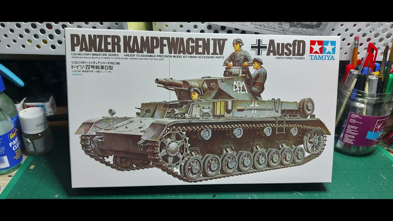 Tamiya 35096 1:35 Panzer Kampfwagen IV Ausf.D photo build