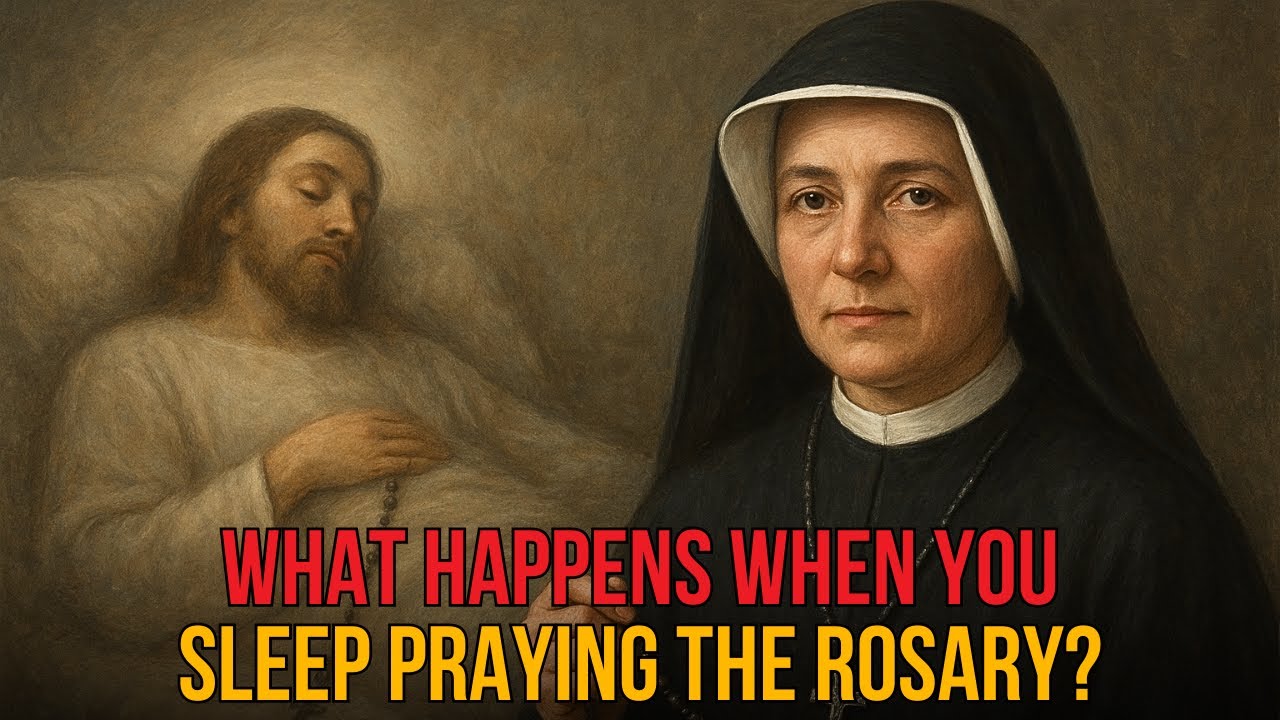 You Won’t Believe What Happens When You Sleep Praying the Rosary — Saint Faustina Reveals All