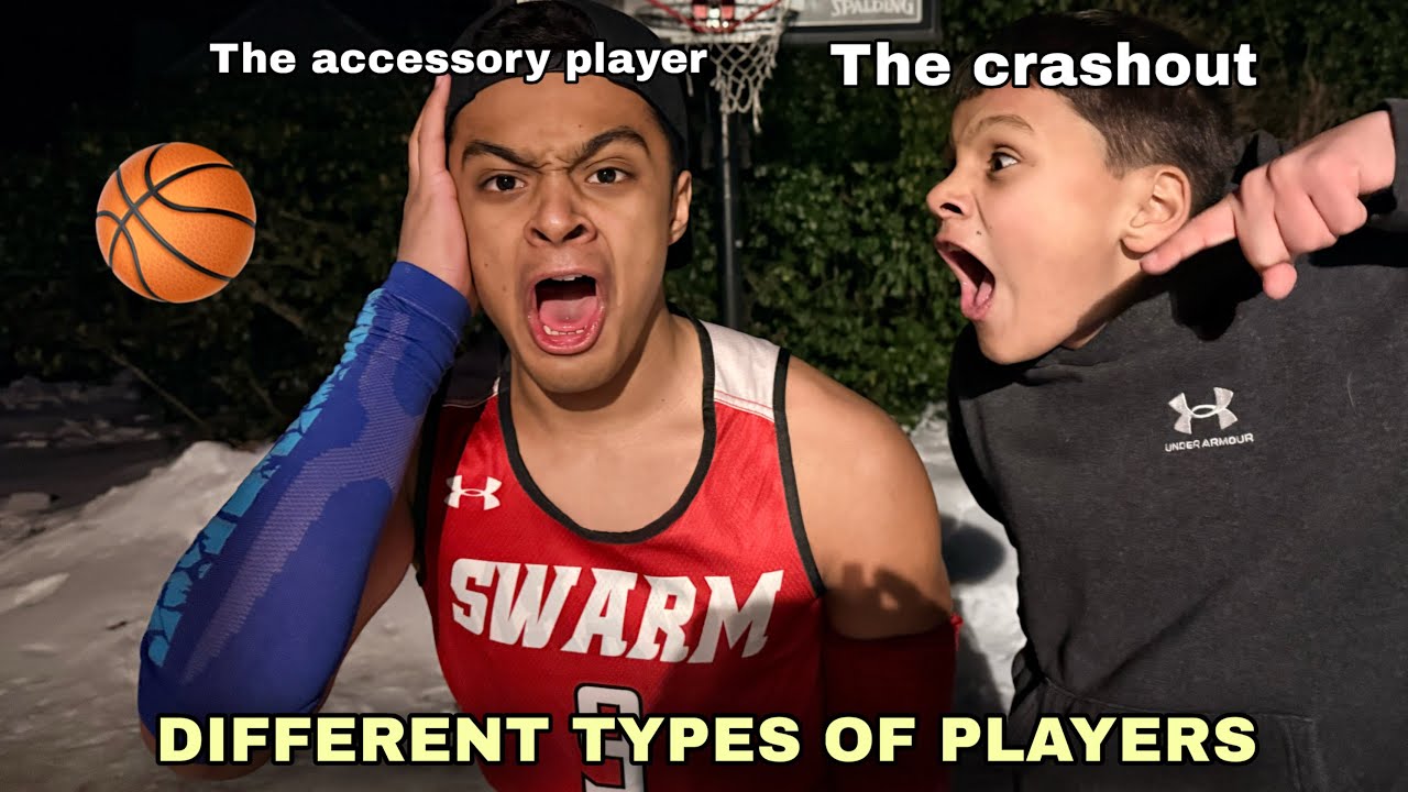 TYPES OF PLAYERS AT PICKUP BASKETBALL