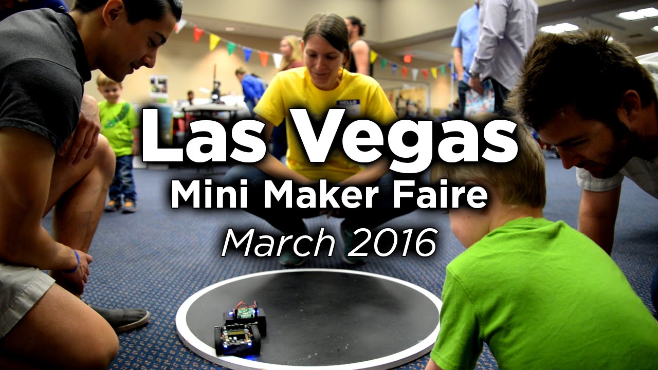Pololu at the Las Vegas Mini Maker Faire 2016