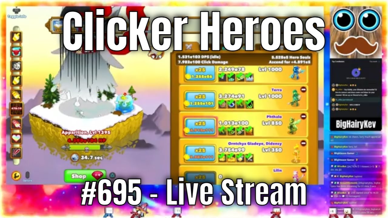 Clicker Heroes #695 - Live Stream