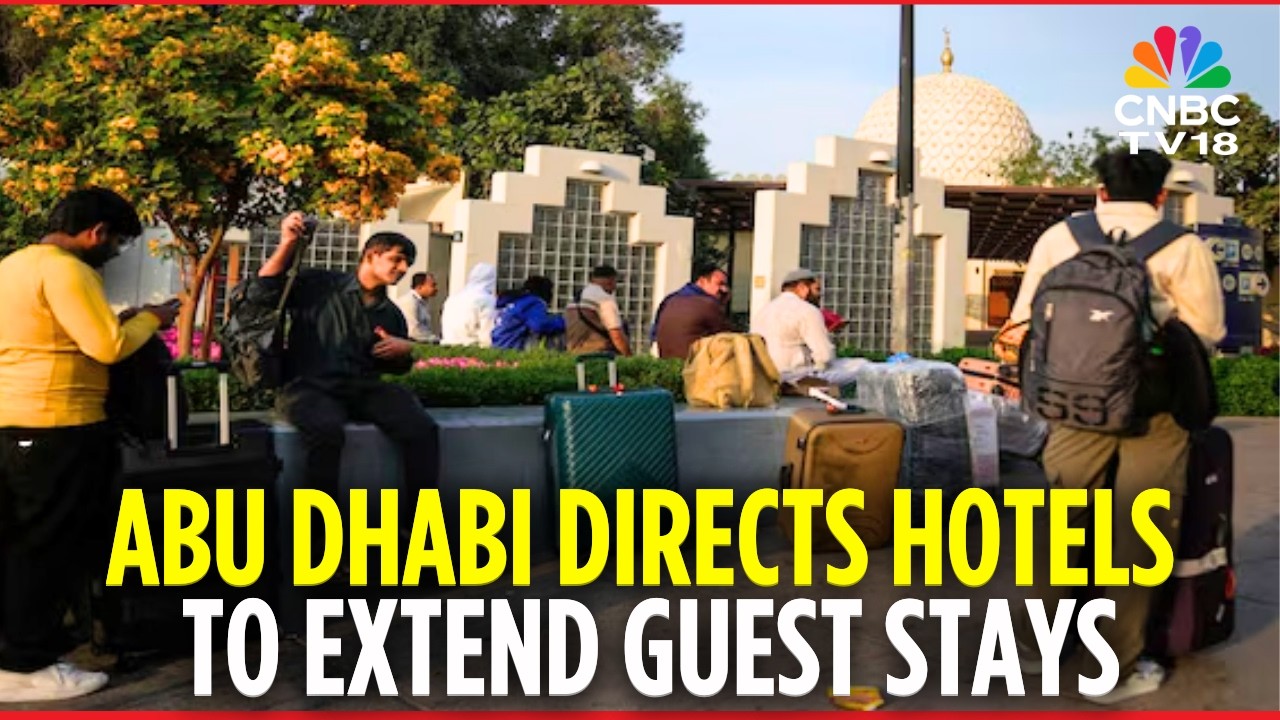 Stuck in Abu Dhabi? The UAE Will Pay For Your Extended Stay | Abu Dhabi Hotels | Iran Israel | N18G