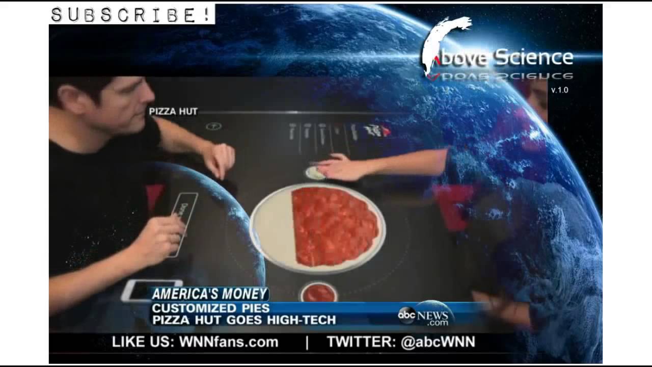 Pizza Hut New Incredible Touch Screen Ordering System