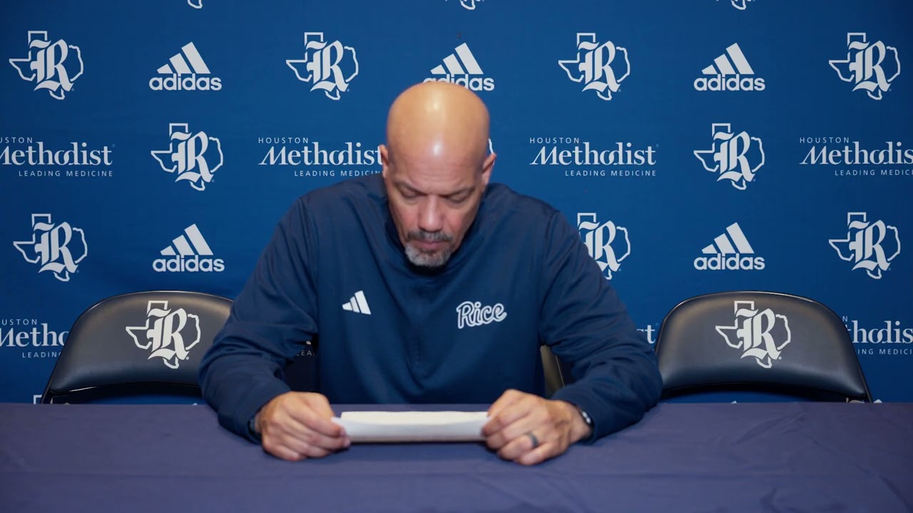 Rice vs. Temple MBB Press Conference