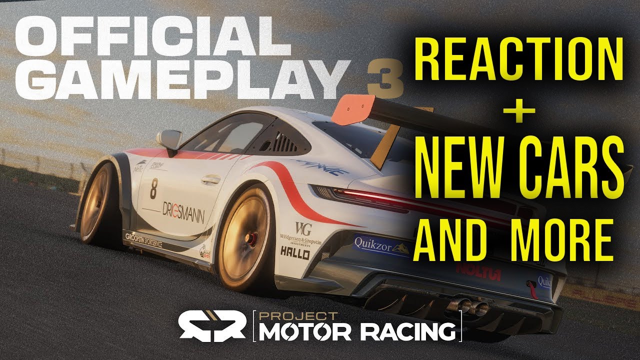 Project Motor Racing | Таблицы лидеров, новые машины и реакция на трейлер