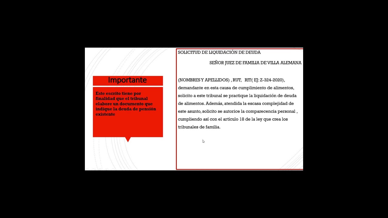 La Liquidaci&oacute;n de deuda