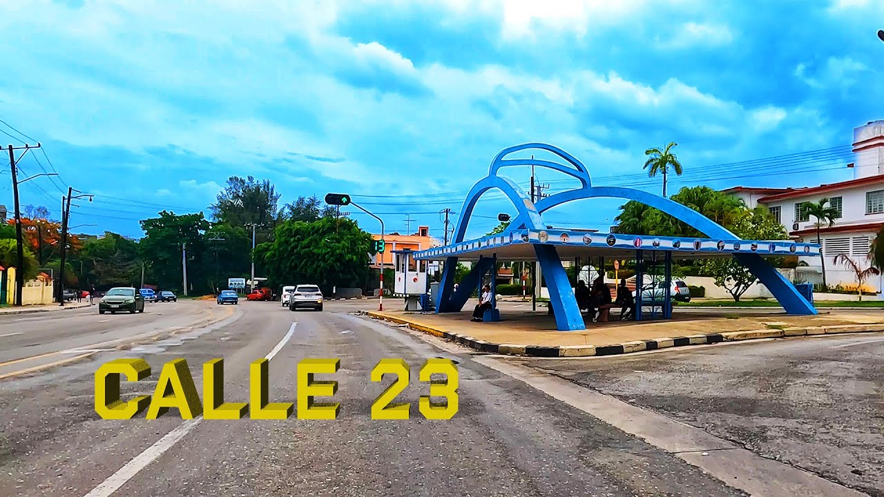 Así está  la calle 23 AHORA en La Habana