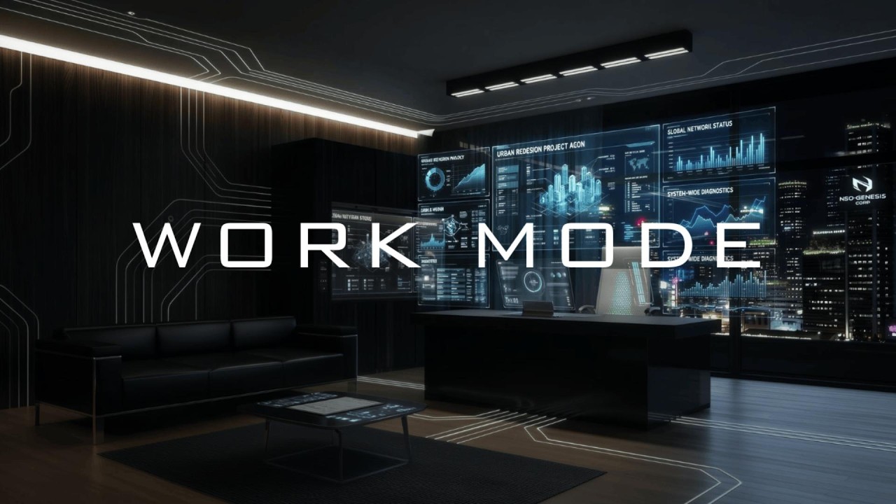 WORK MODE • Deep Study & Hyperfocus for Maximum Productivity