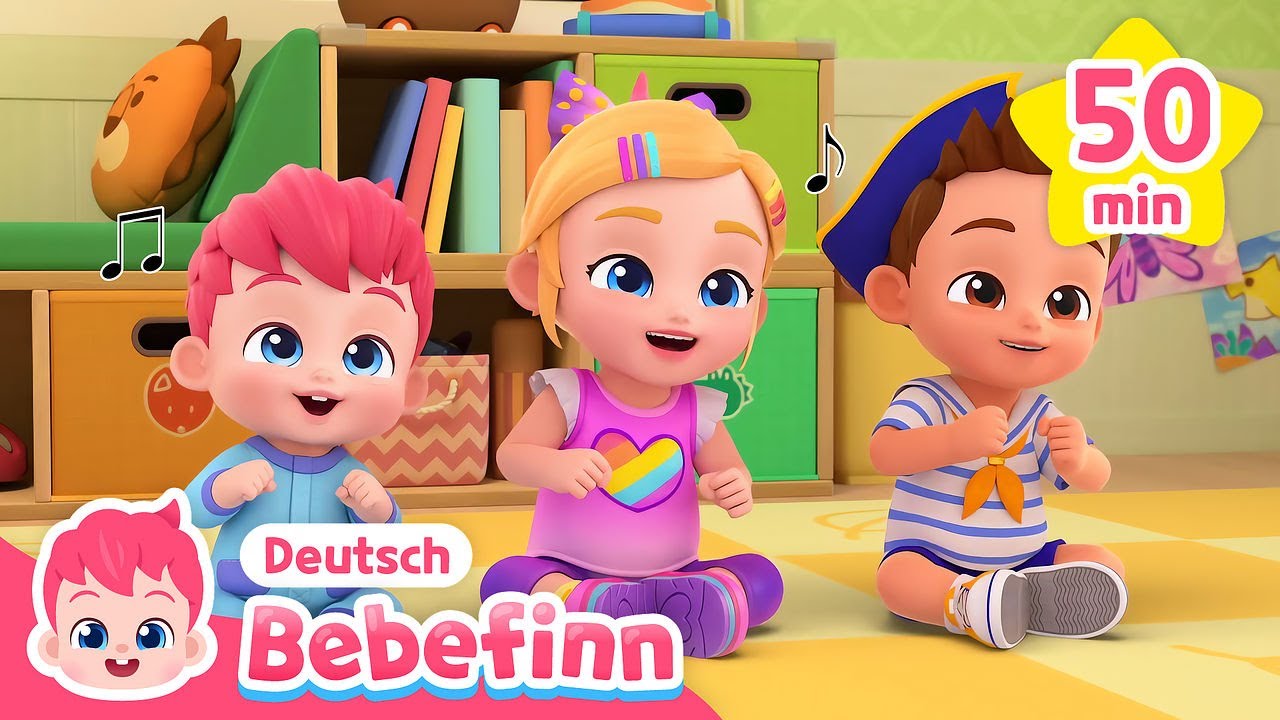 Sing Kinderreime mit Bebefinn 🎶 | Kinderlieder Mix | Bebefinn Deutsch - Kinderlieder