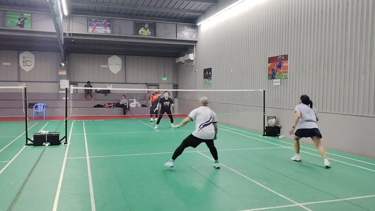 SK/XU VS JOSH/JANE | MIXED DOUBLES QUEUING SHUTTLERS AL AIN UAE