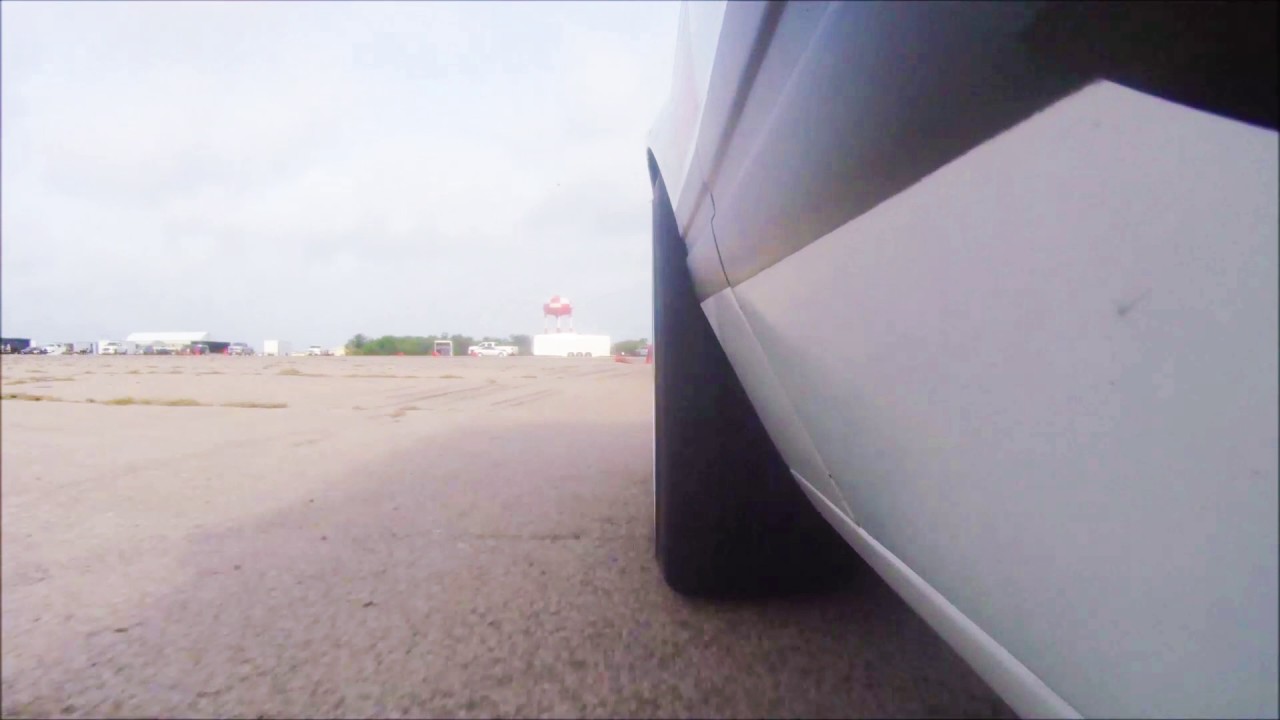 Rear Wheel View of MM Equipped Mustang Coupe Autox CAM Challenge Mineral Wells 6/19/17