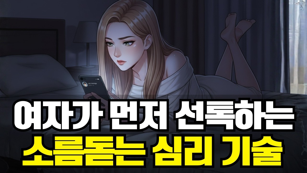 매번 먼저 카톡하시나요? 여자가 먼저 선톡하게 만드는 소름 돋는 심리 기술 (자이가르닉 효과)
