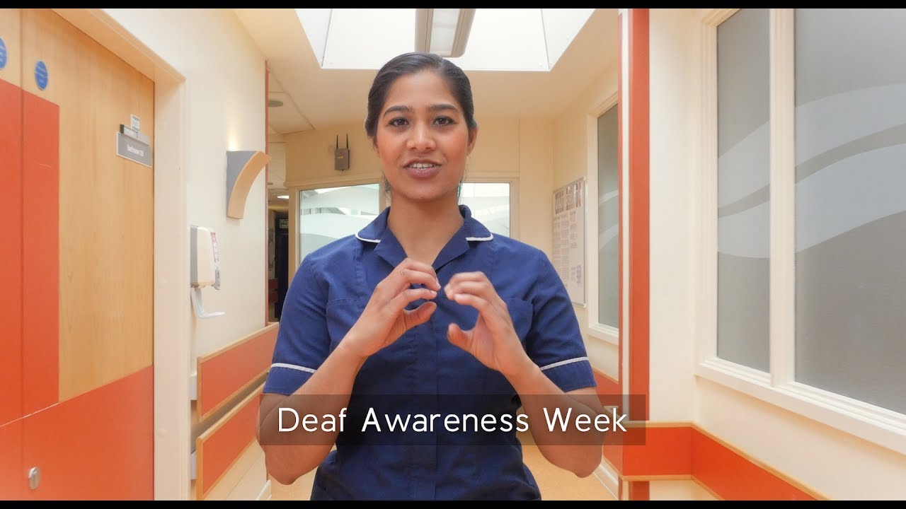 Midwives Sign BSL for Deaf Awareness Week