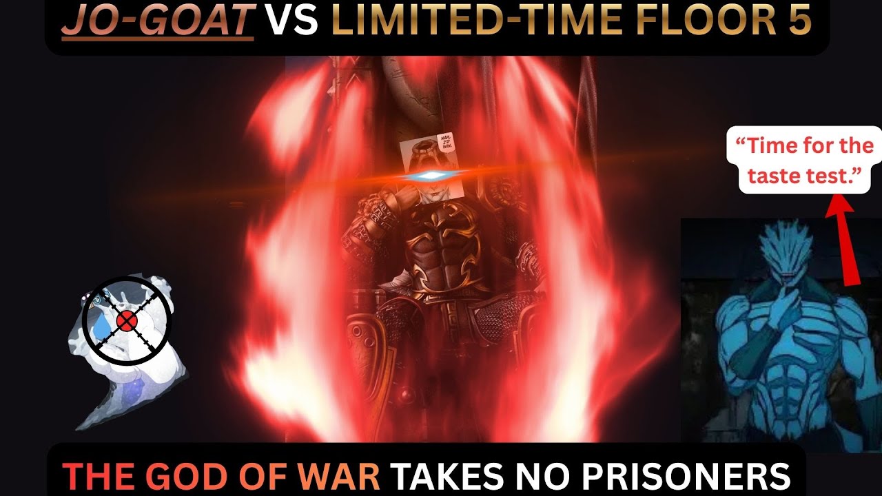 RED JOGO VS LIMITED TIME FLOOR 5: THE REMATCH BETWEEN THE DEVIL AND THE GOD OF WAR!!!!!!