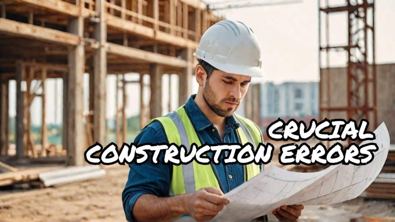 10 Common Construction Site Mistakes Every Civil Engineer Must Avoid!