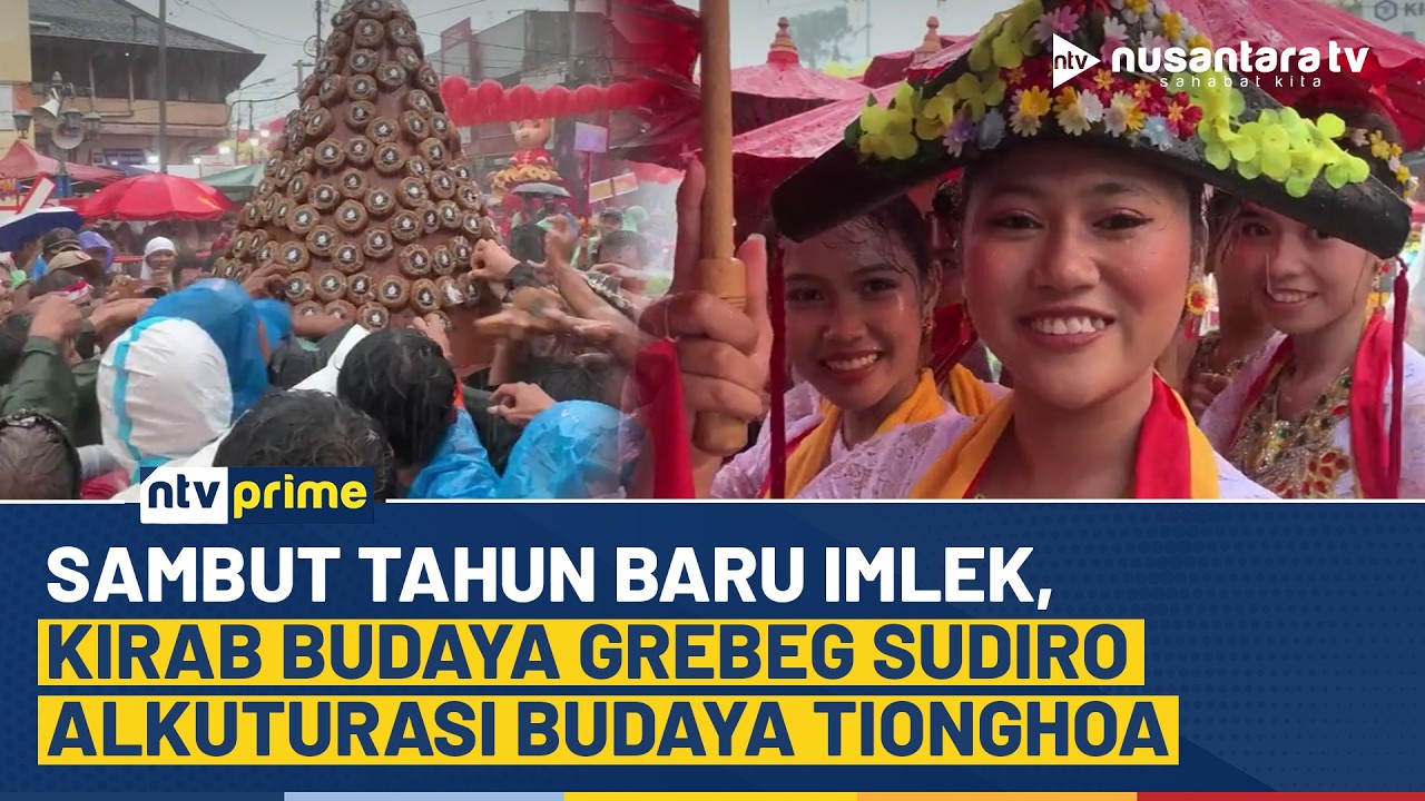 Sambut Tahun Baru Imlek 2026! Kirab Grebeg Sudiro Meriah, 5 Ribu Kue Keranjang Dibagikan | NTV