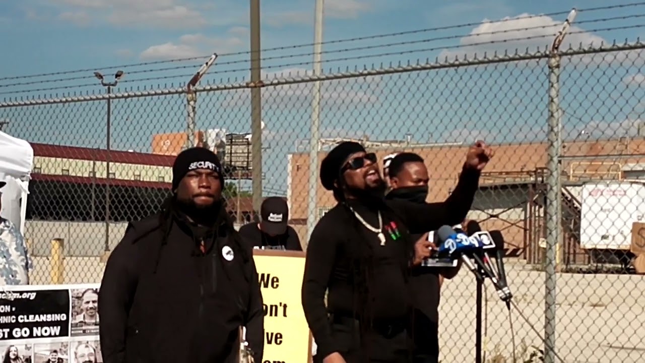 CIA Audit ICE Processing Center Black Panther Speech
