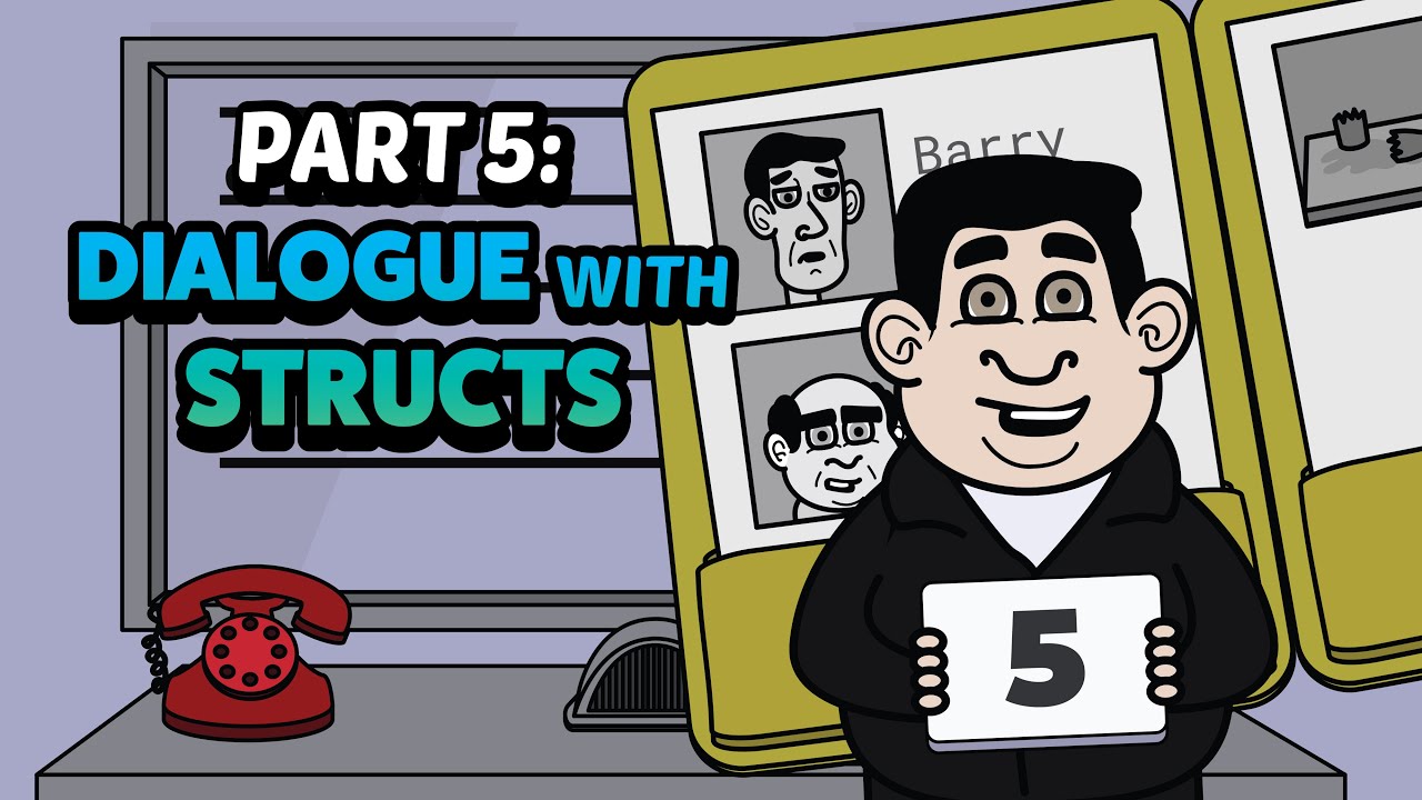 Make A Detective Game! Pt. 5: Super Easy Dialogue